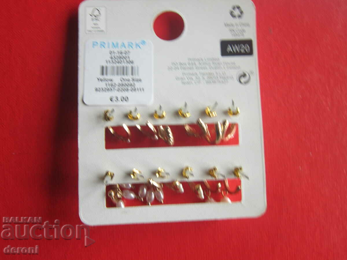 Great gold plated earrings earrings - 6 Great gold plated earrings earrings - 6