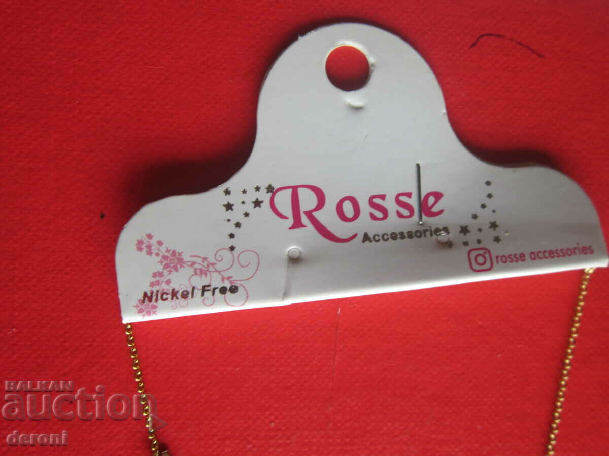 Аукцион Невероятно позлатено колие с камък 2