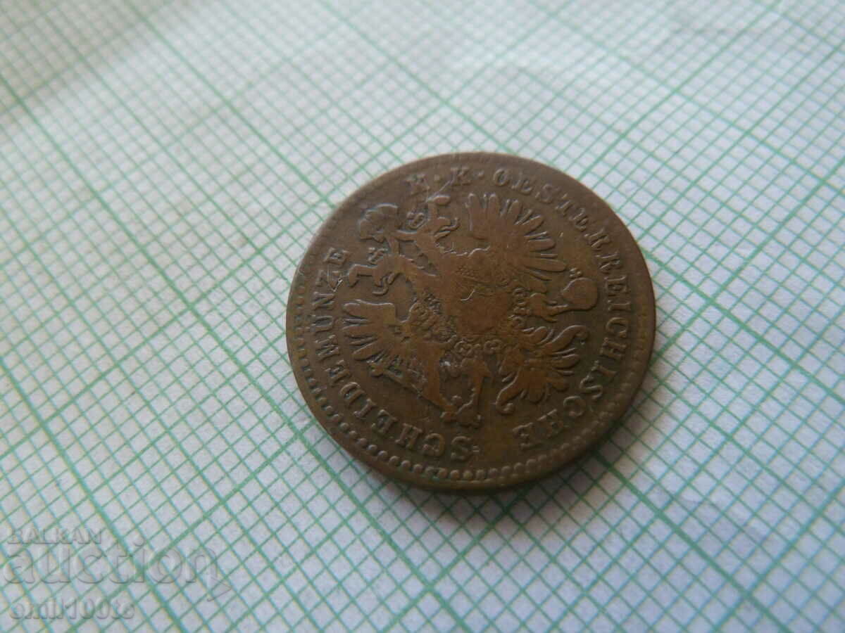 1 Kreuzer 1859 E έτος Αυστρία - 5 1 Kreuzer 1859 E έτος Αυστρία - 5