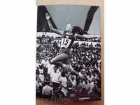 картичка БГ олимпийци скок дължина Диана Йоргова 1972