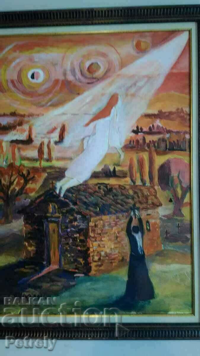 Παράδοση Μεγάλη ελαιογραφία