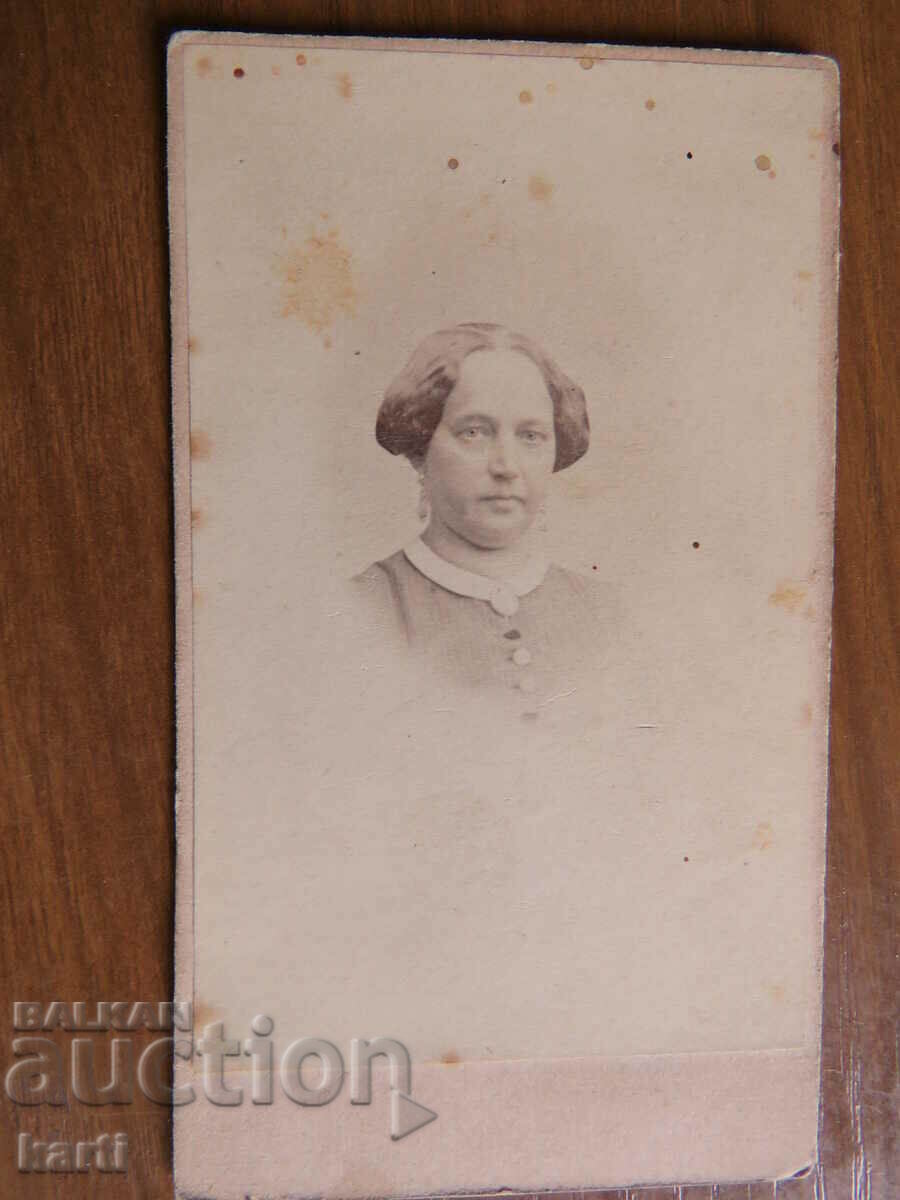 OLD PHOTO - CARDBOARD - 70 YEARS 19TH CENTURY - w017