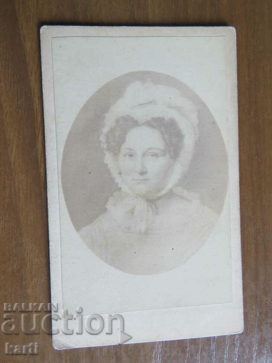 OLD PHOTO - CARDBOARD - 70 YEARS 19TH CENTURY - w056