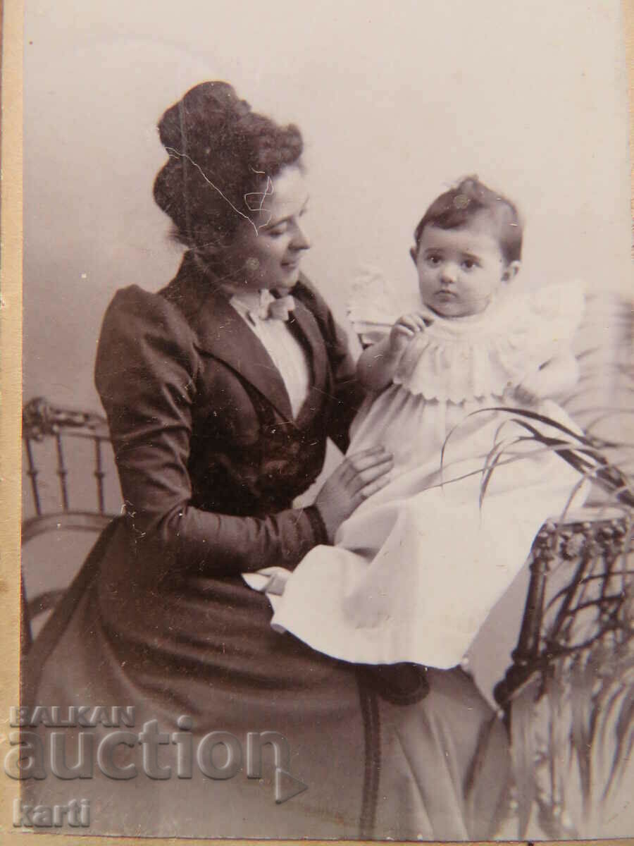 OLD PHOTO - CARDBOARD - 19TH CENTURY - g057 with price 14.99 BGN | € 7.66 OLD PHOTO - CARDBOARD - 19TH CENTURY - g057 with price 14.99 BGN | € 7.66