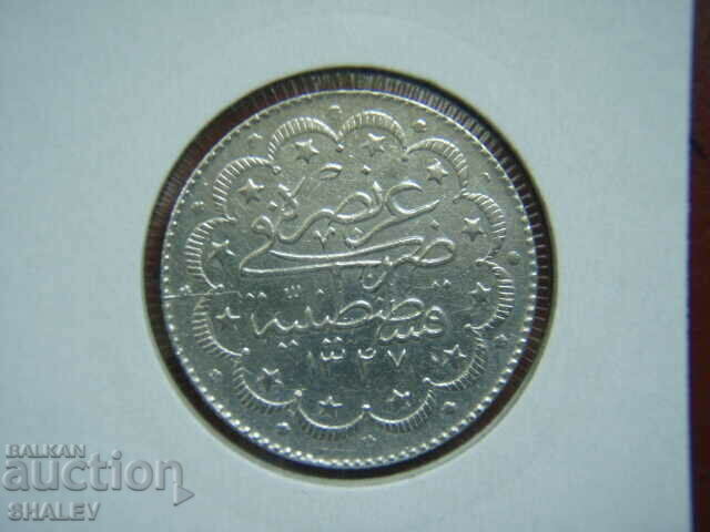 10 Piastres 1915 (AH1327/7) Turcia /10 Piastres Turcia/ - AU cu preț 149.89 BGN | € 76.64 10 Piastres 1915 (AH1327/7) Turcia /10 Piastres Turcia/ - AU cu preț 149.89 BGN | € 76.64