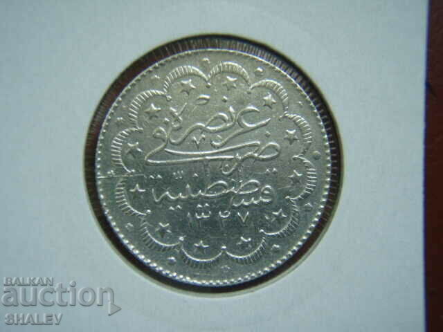 Licitație 10 Piastres 1915 (AH1327/7) Turcia /10 Piastres Turcia/ - AU Licitație 10 Piastres 1915 (AH1327/7) Turcia /10 Piastres Turcia/ - AU