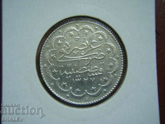 Livrarea 10 Piastres 1915 (AH1327/7) Turcia /10 Piastres Turcia/ - AU Livrarea 10 Piastres 1915 (AH1327/7) Turcia /10 Piastres Turcia/ - AU