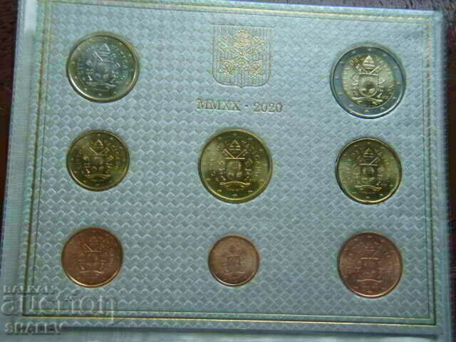Ватикана 2022 год.- серия от 8 монети Vaticana / РЯДКА - Unc