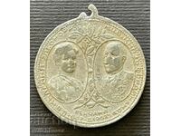32419 България медал сватба Цар Фердинанд Царица Елеонора 19