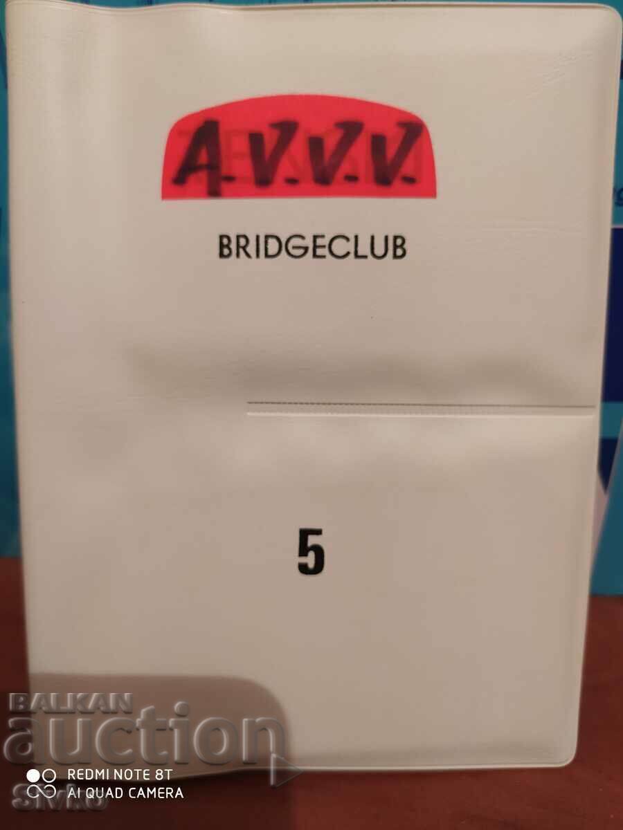 Cards from the A.V.V.V. numbered by tables 5 Cards from the A.V.V.V. numbered by tables 5