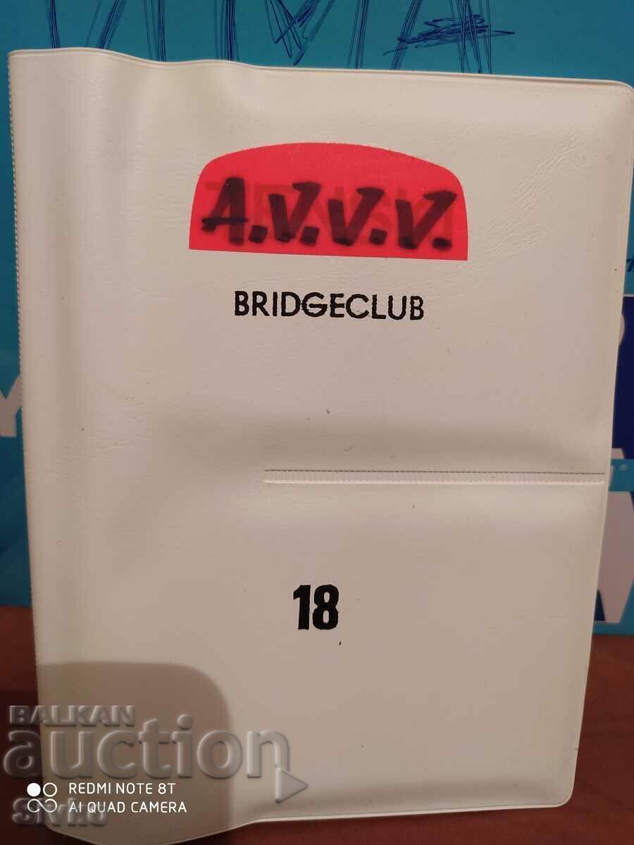 Cards from the A.V.V.V. numbered by tables 18