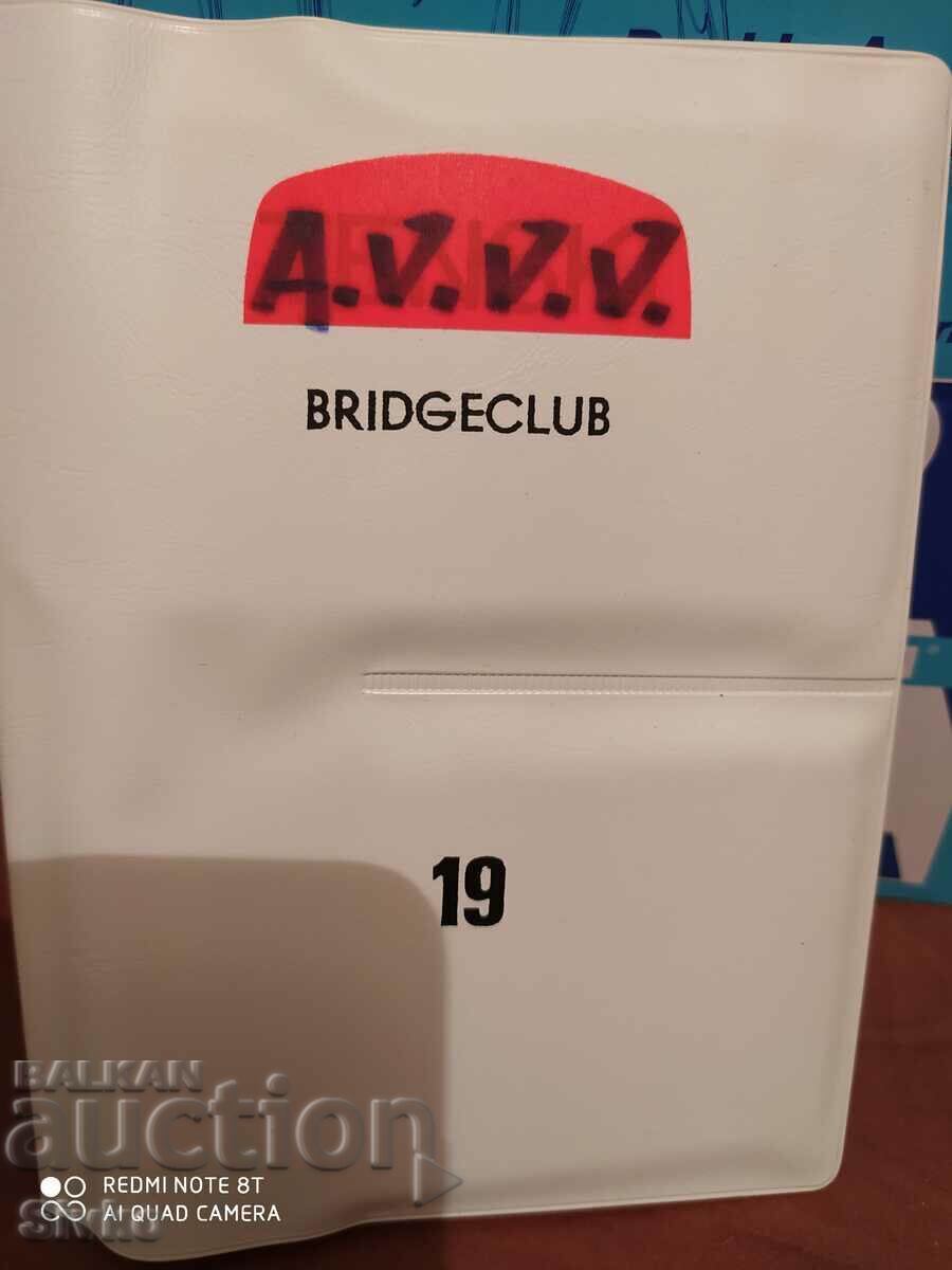 Карти от бричклуб A.V.V.V. номерирано по маси 19