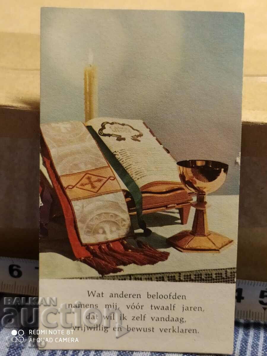 Religious card belonged to a German Jew 11