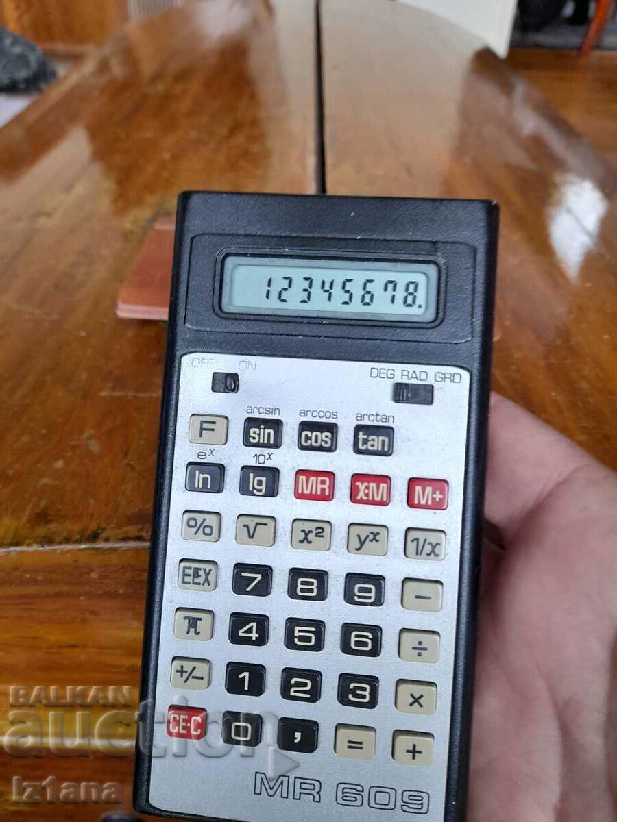 Old calculator MR 609 - 5