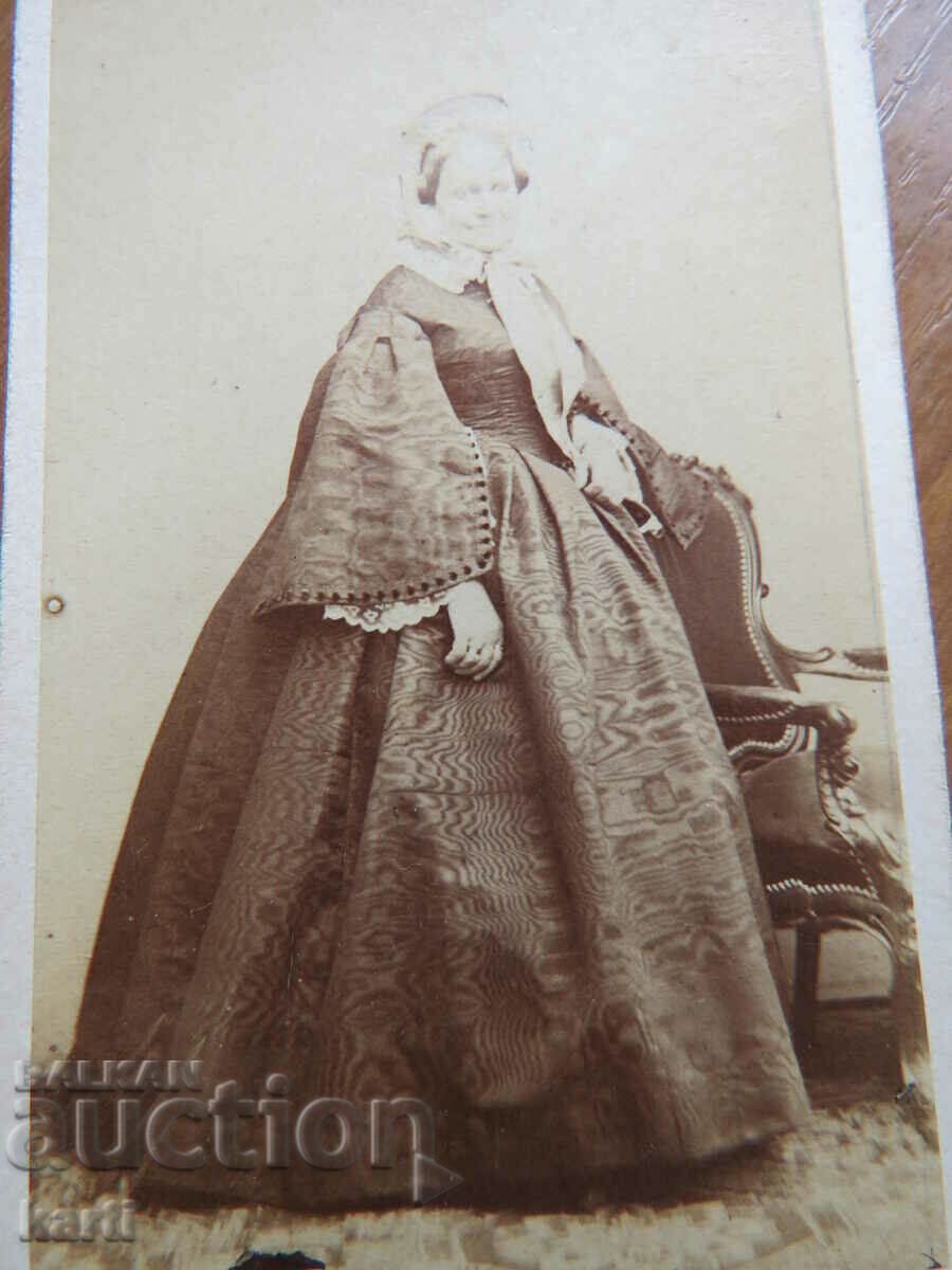 OLD PHOTO - CARDBOARD - 60 YEARS 19TH CENTURY - w111 with price 29.99 BGN | € 15.33