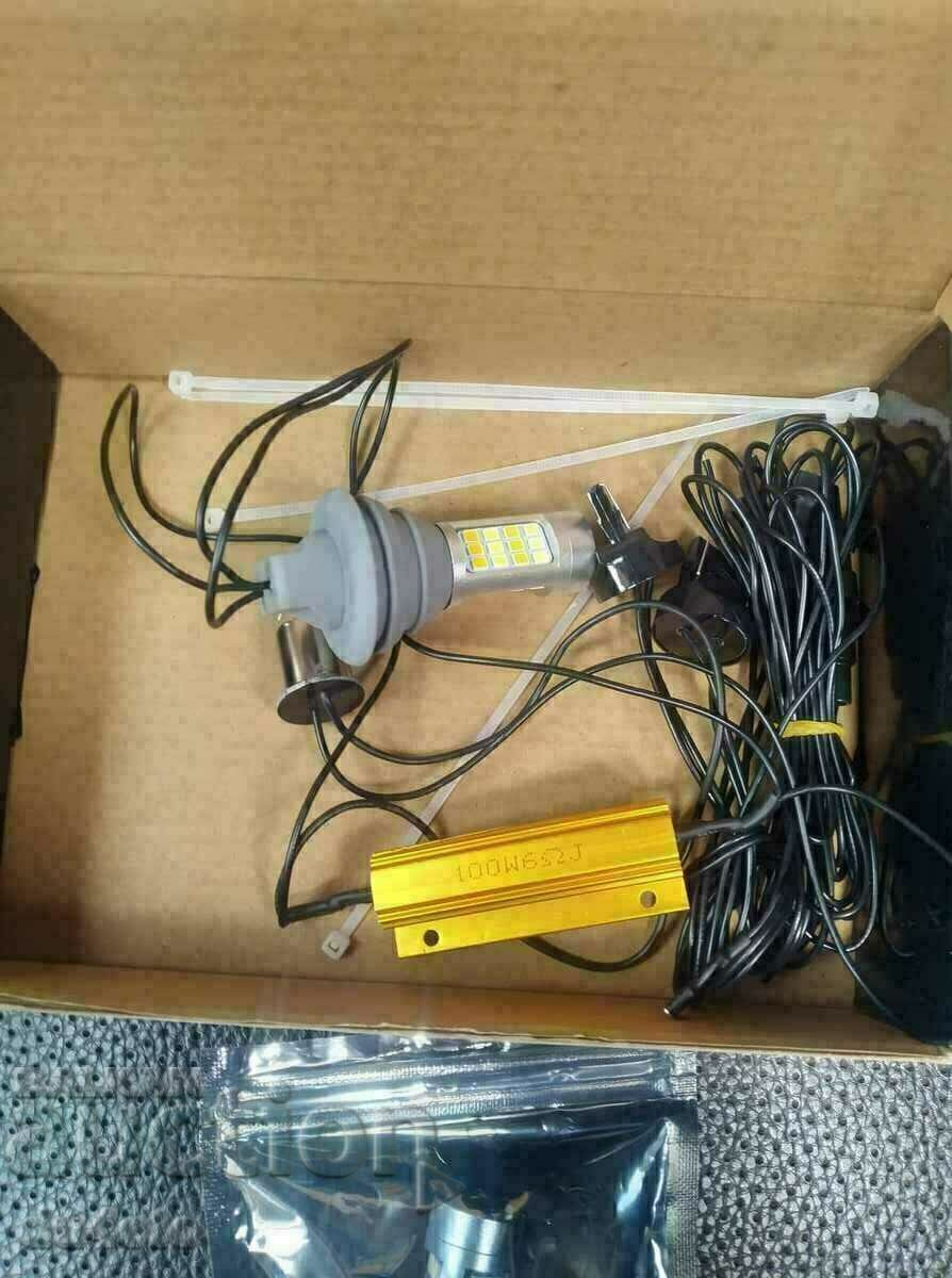 LED daytime running light bulbs with turn signal DRL + Turn Light m LED daytime running light bulbs with turn signal DRL + Turn Light m