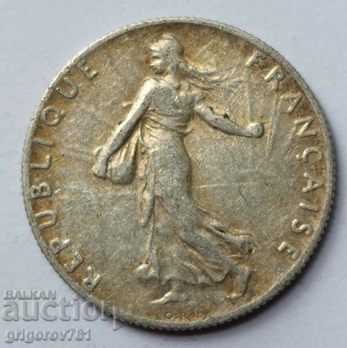 50 de cenți argint Franța 1916 - monedă de argint №8 cu preț € 3.83 | 7.49 BGN