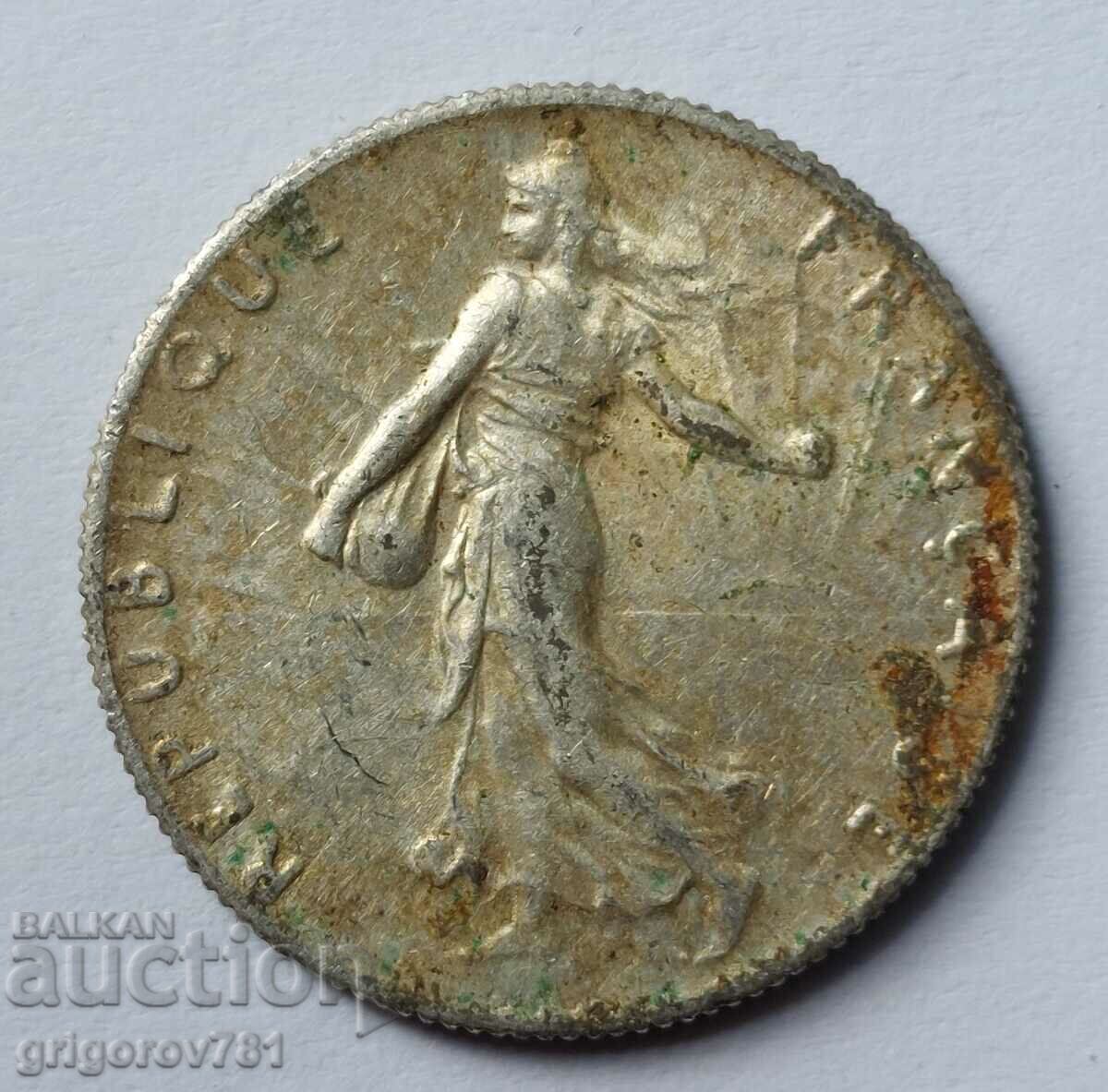 50 de centi argint Franța 1917 - monedă de argint №13 cu preț 7.50 BGN | € 3.83 50 de centi argint Franța 1917 - monedă de argint №13 cu preț 7.50 BGN | € 3.83