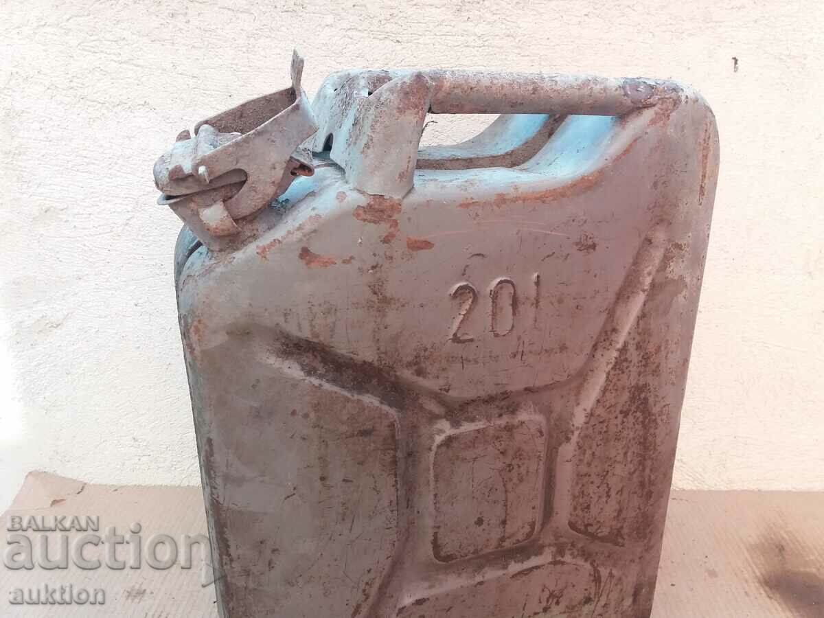 METAL TUBE FOR FUEL, WATER 20 LITERS with price 14.99 BGN | € 7.66 METAL TUBE FOR FUEL, WATER 20 LITERS with price 14.99 BGN | € 7.66