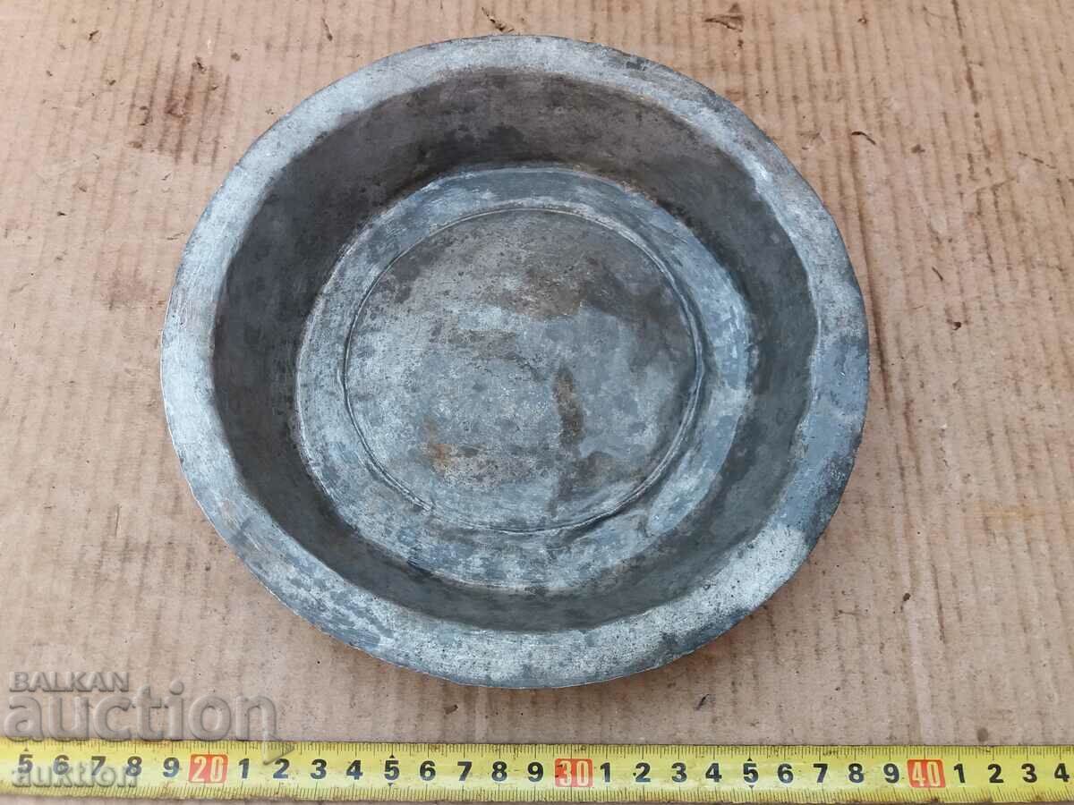 FORGED REVIVAL SAHAN, BOWL, TRAY EXCELLENT PLATE