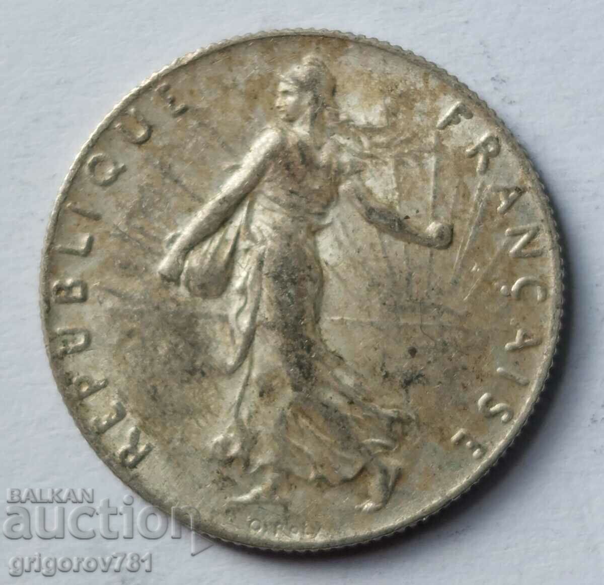 50 centimes argint Franta 1920 - moneda de argint №30 cu preț € 3.83 | 7.49 BGN