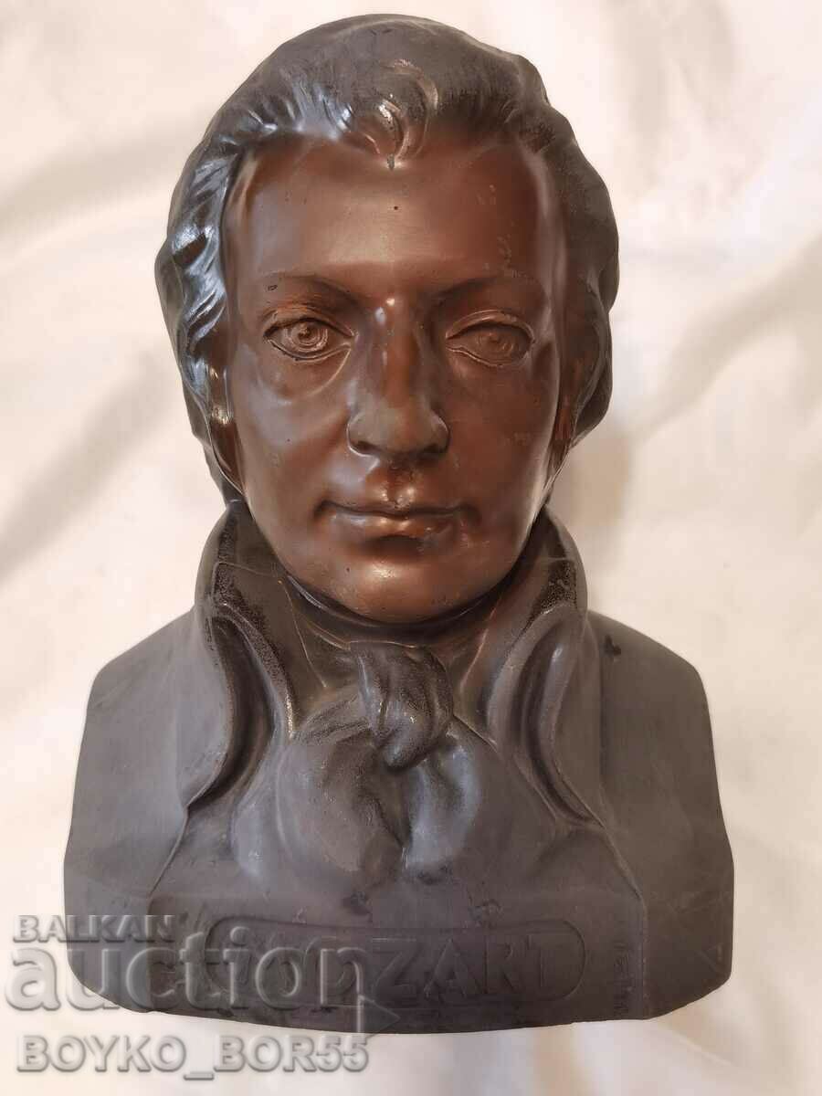 Unique German Antique Bust from the End of the 19th Century - 6 Unique German Antique Bust from the End of the 19th Century - 6