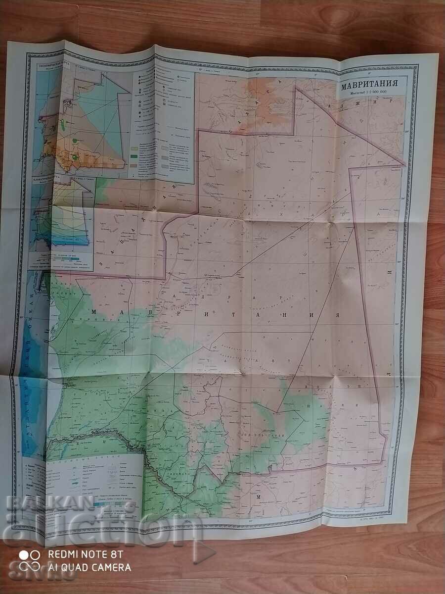 Παράδοση Χάρτης Μαυριτανίας - S Παράδοση Χάρτης Μαυριτανίας - S