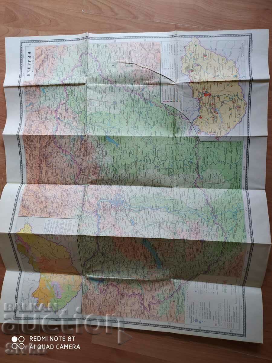 Delivery of Map of Hungary - S