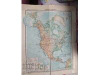 Map of North America - S