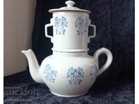 Very old kettle - porcelain / ceramics