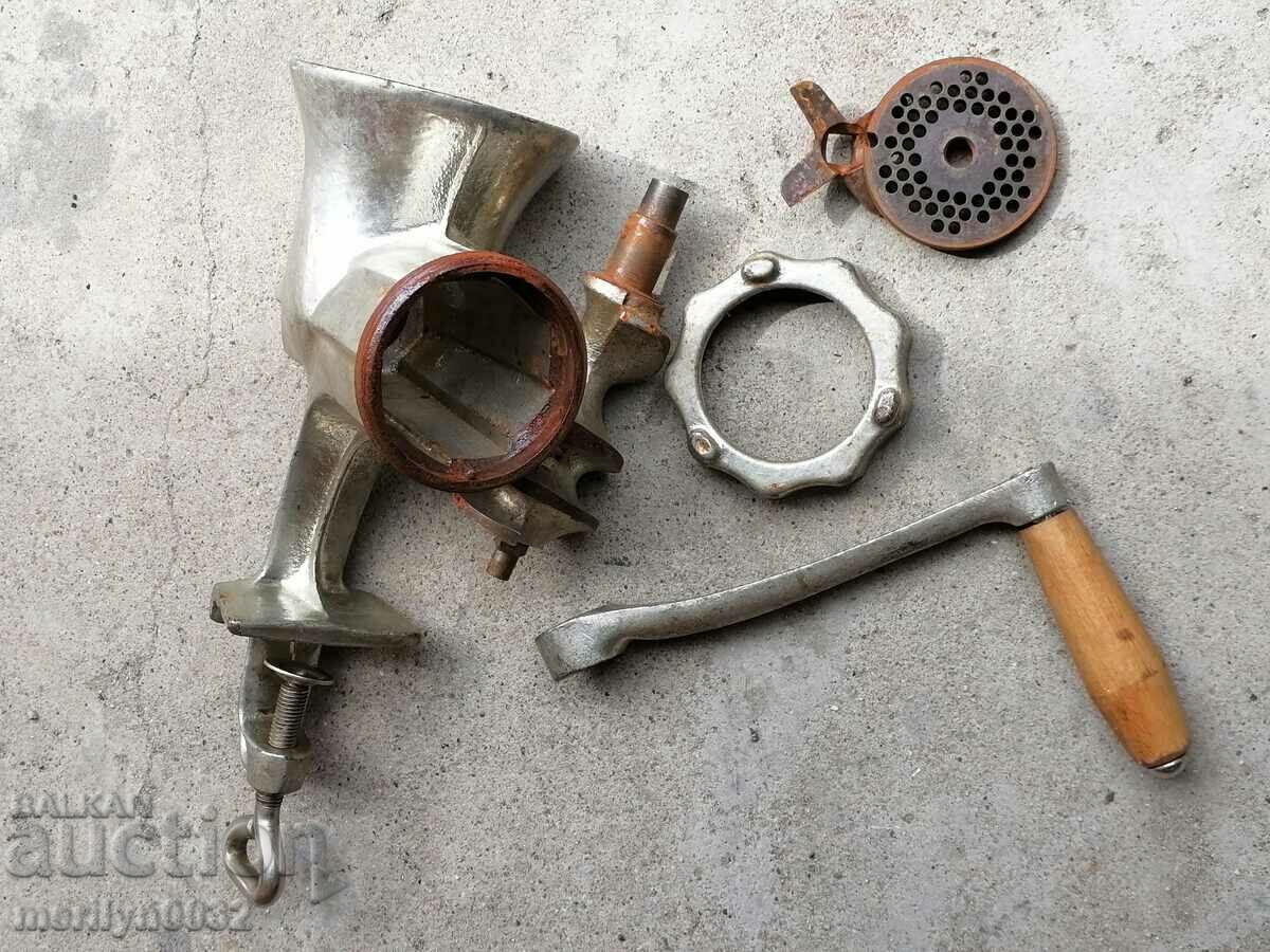 An old metal grinder for meat grinders - 5 An old metal grinder for meat grinders - 5