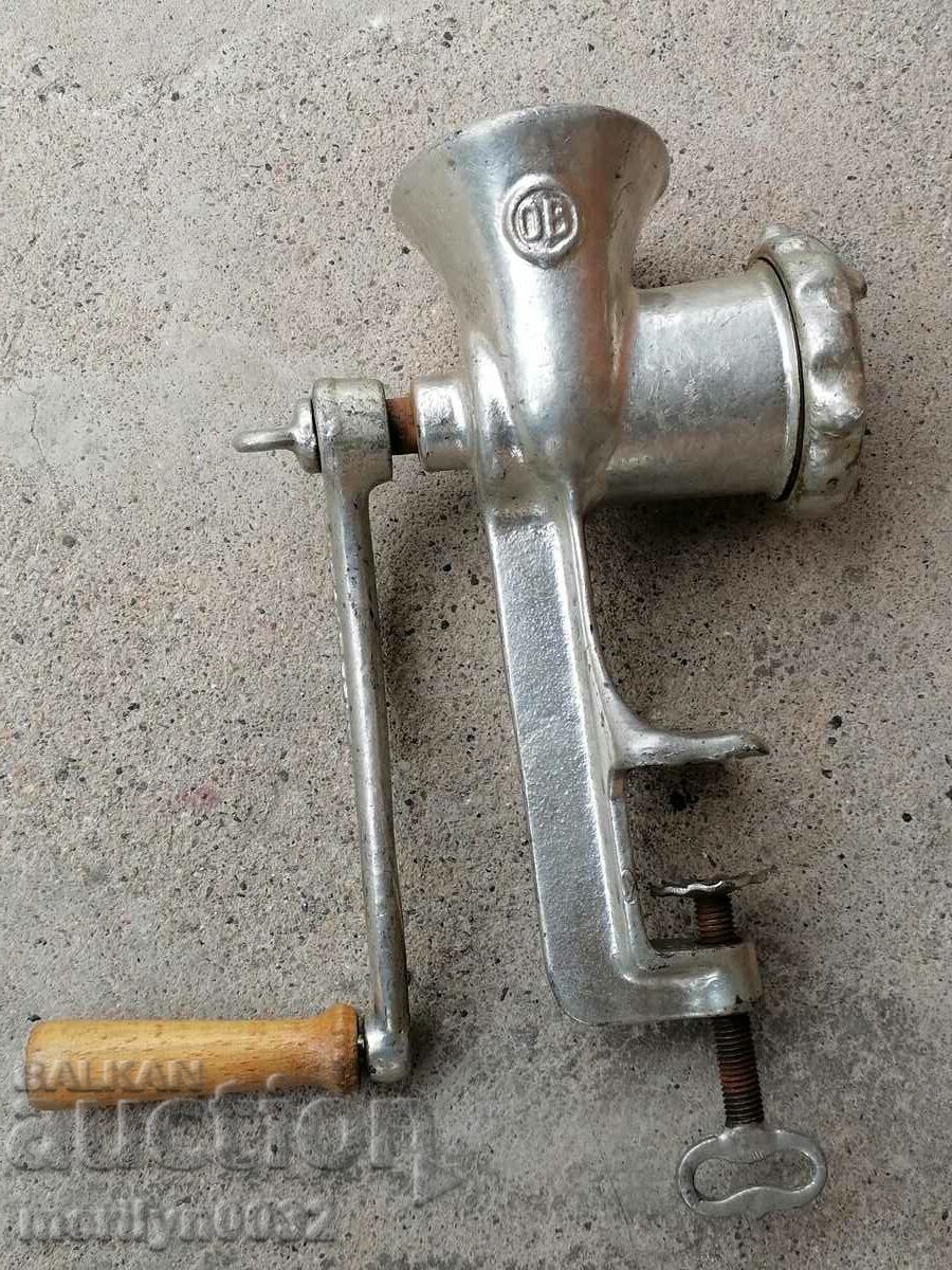 Delivery of An old metal grinder for meat grinders Delivery of An old metal grinder for meat grinders