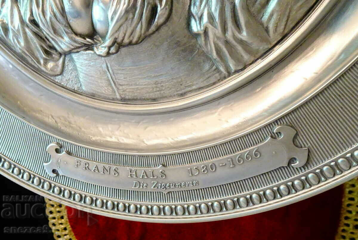 Delivery of The gypsy Frans Hals, tin panel. Delivery of The gypsy Frans Hals, tin panel.