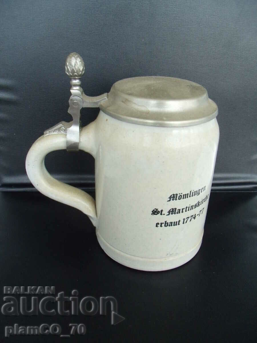 № * 6315 παλιά πορσελάνινη κούπα - με μεταλλικό καπάκι με τιμή 25.00 BGN | € 12.78 № * 6315 παλιά πορσελάνινη κούπα - με μεταλλικό καπάκι με τιμή 25.00 BGN | € 12.78