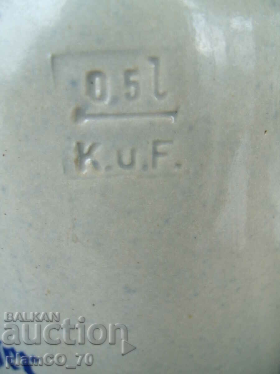 № * 6315 παλιά πορσελάνινη κούπα - με μεταλλικό καπάκι - 5 № * 6315 παλιά πορσελάνινη κούπα - με μεταλλικό καπάκι - 5