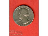 SUA SUA emisiune de 25 de cenți - numărul 1984 - P