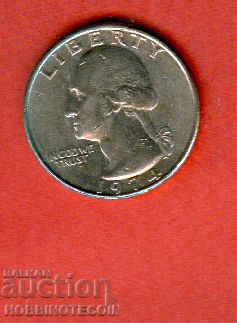 САЩ USA 25 цент емисия - issue 1974 САЩ USA 25 цент емисия - issue 1974