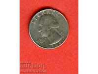 SUA SUA emisiune de 25 de cenți - numărul 1980 - P