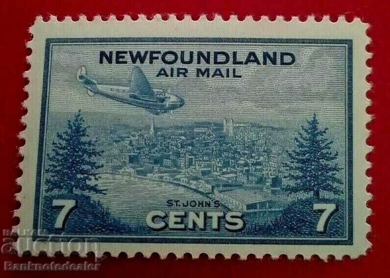 NewFoundland 1943 Airmail 7 Cent