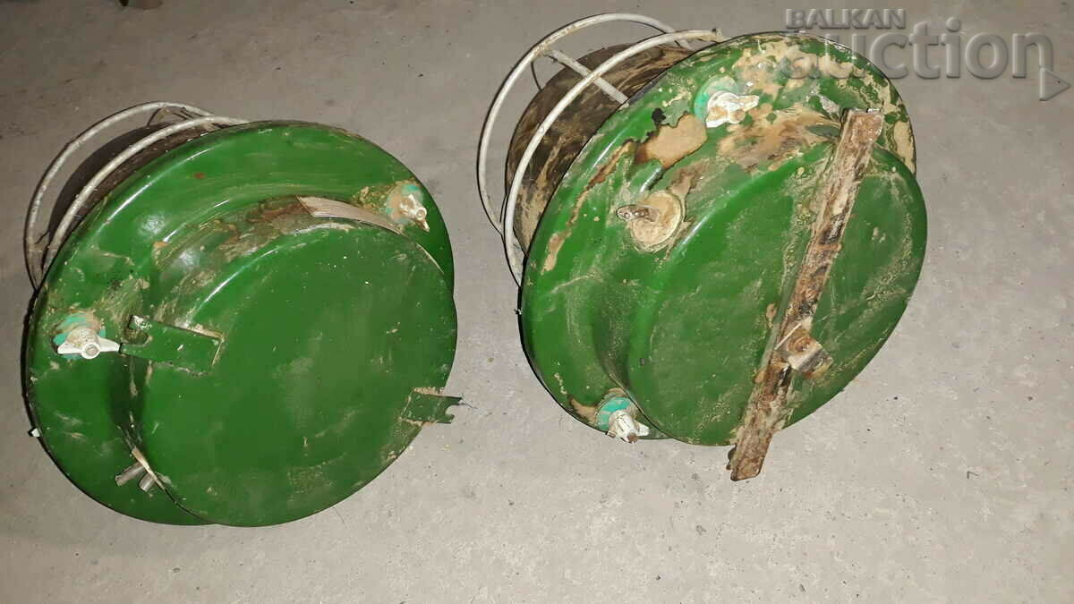 Livrarea lampă retro industrială lampă lot 2 piese antiexplozie