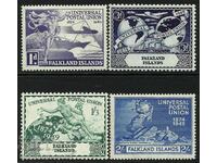 Falkland Islands 1949 UPU set Mint Hinged