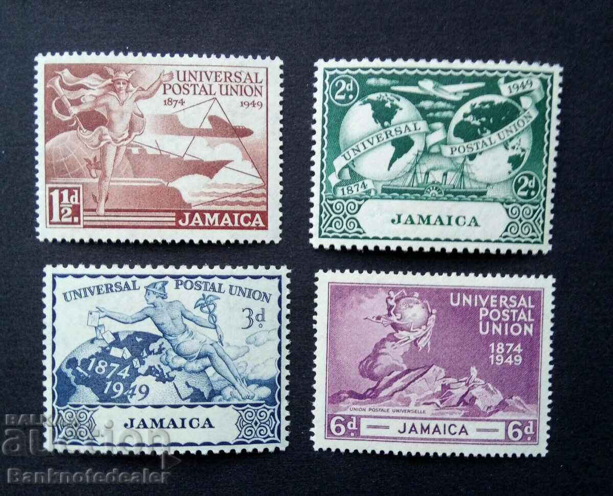 Jamaica UPU Uniunea Poștală Universală 1949 MH