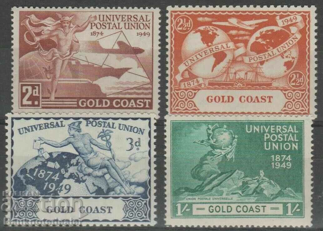 Gold coast 1949  universal postal union MH