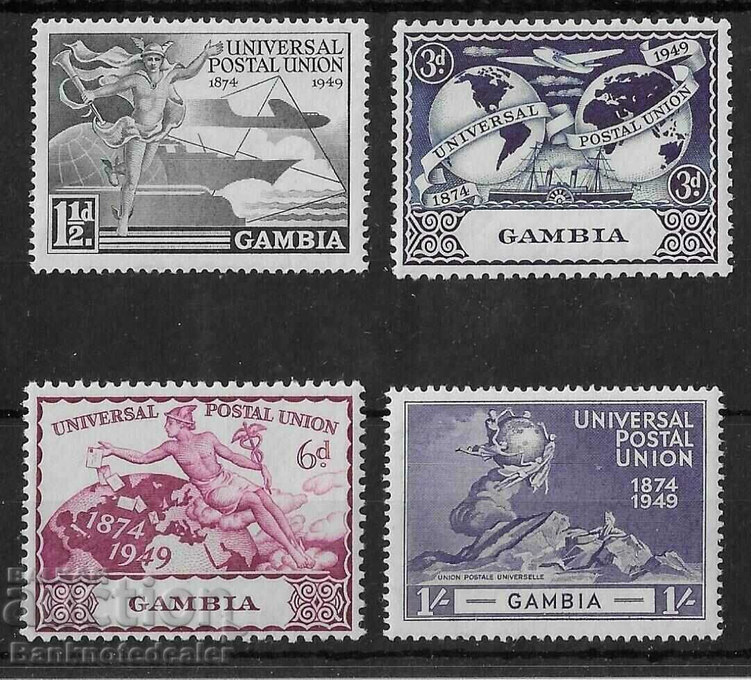 Gambia 1949 uniunea poștală universală MH