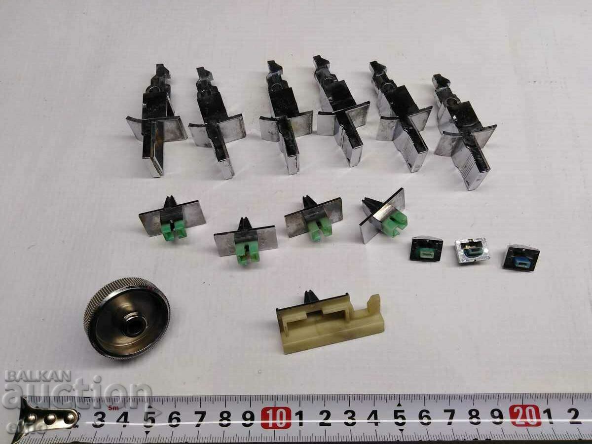 Auction SET OF ORIGINAL BUTTONS FOR JAPANESE HITACHI CASSETTE RECORDER Auction SET OF ORIGINAL BUTTONS FOR JAPANESE HITACHI CASSETTE RECORDER