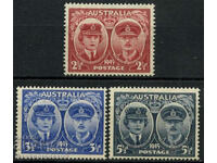 Australia 1945 SG209-211 Duce Ducesă MH Set 3