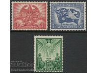 Australia 1946 KGVI Victory Set of 3 Stamps SG213-215 MH