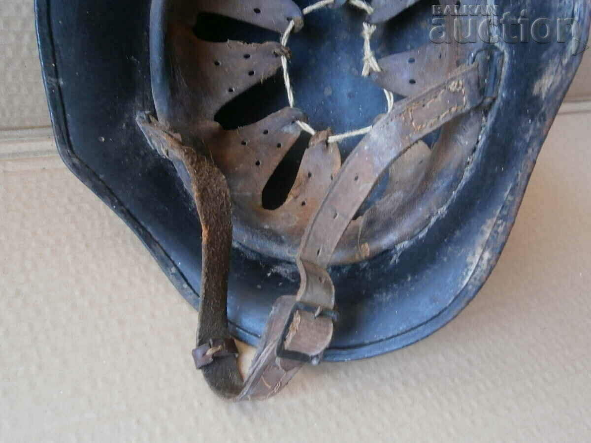 old helmet folded edge M36 M36 BULGARIAN ARMY - 5