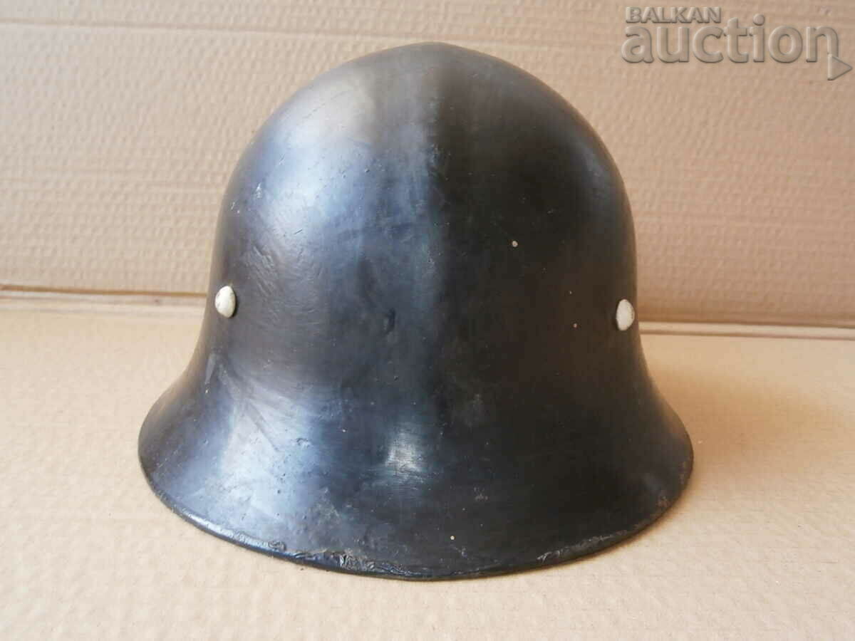 old helmet folded edge M36 M36 BULGARIAN ARMY - 6