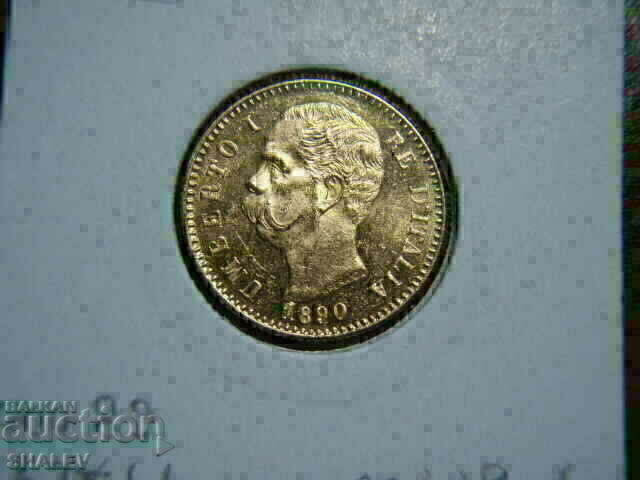 20 Lire 1890 Italy /20 Lire Italy/ (RARE !) /1 - AU (gold) - 6